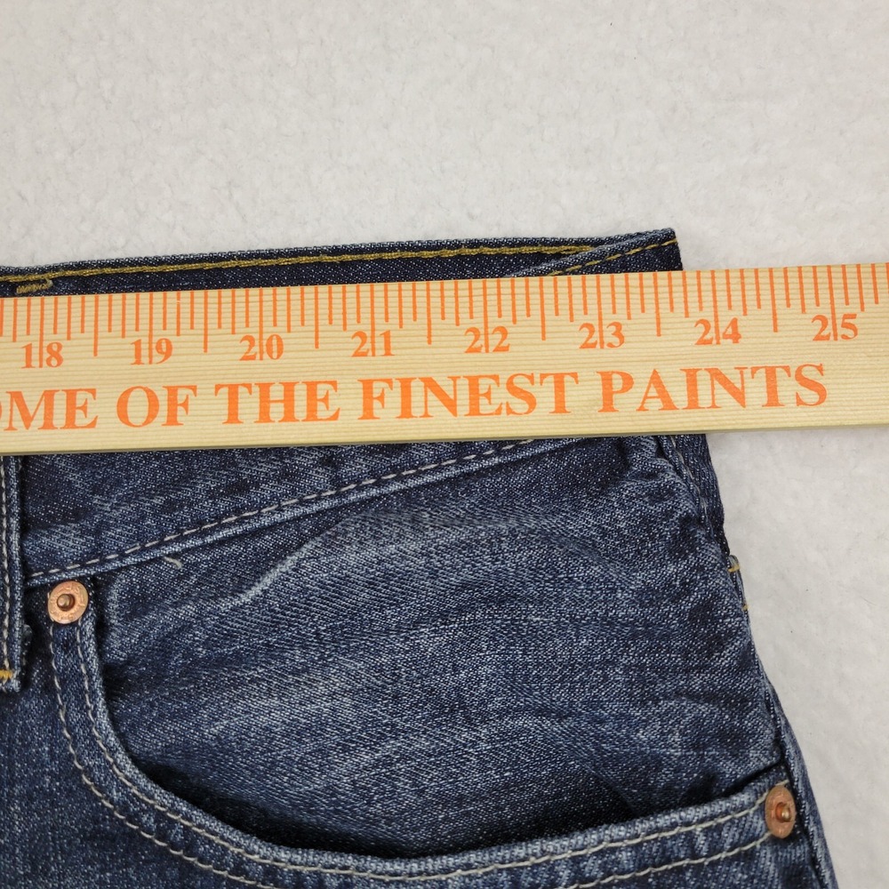 Levis 559 Relaxed Straight Jeans Mens 48x30 Blue Cotton Denim Mexico Y2K Retro - Picture 4 of 11